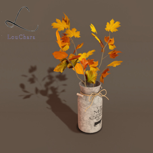 LouChara Falling Leaves Branches
