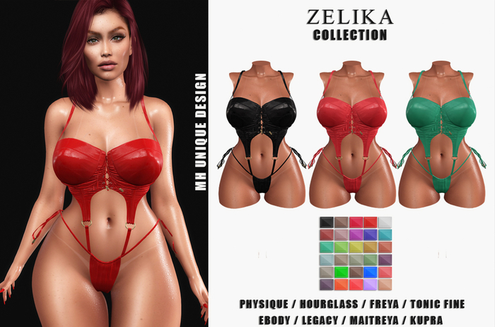 MH-Zelika Lingerie Collection Fatpack Demo
