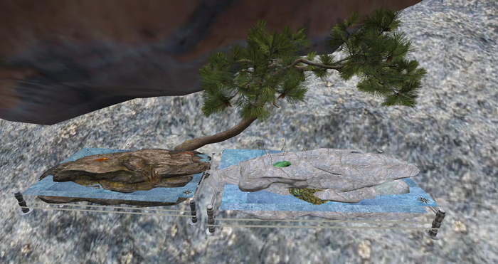 Boulder Tables - Grey & Brown