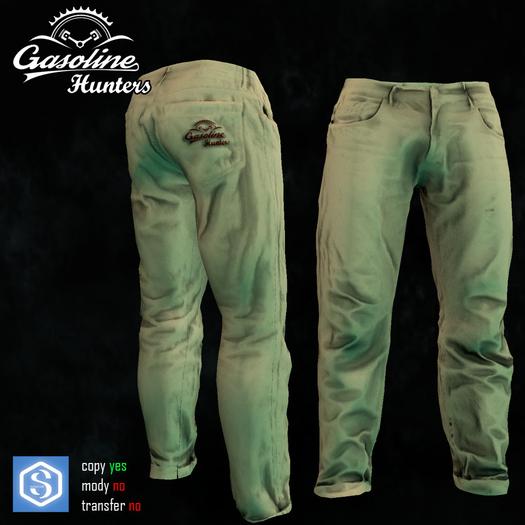 pants Gasoline Hunters jeans   camel
