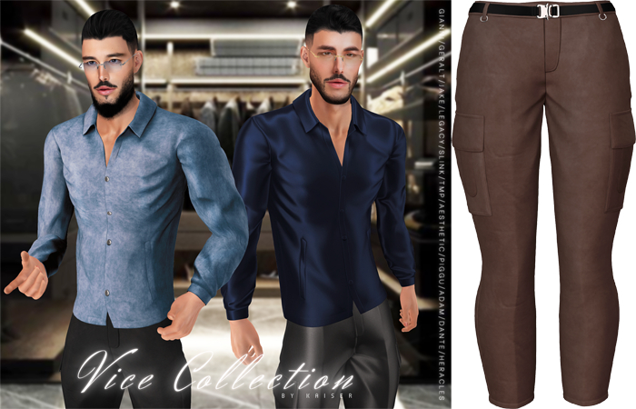 Kaiser - High-Rise Pants Suede Light Brown