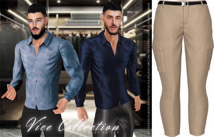 Kaiser - High-Rise Pants Suede Sand