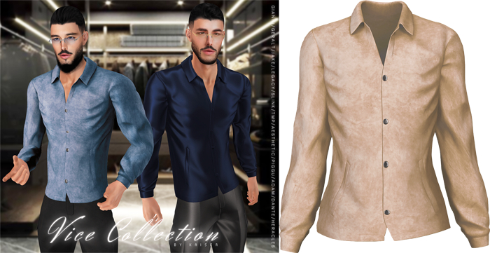 Kaiser - Buttoned Shirt Suede Champagne
