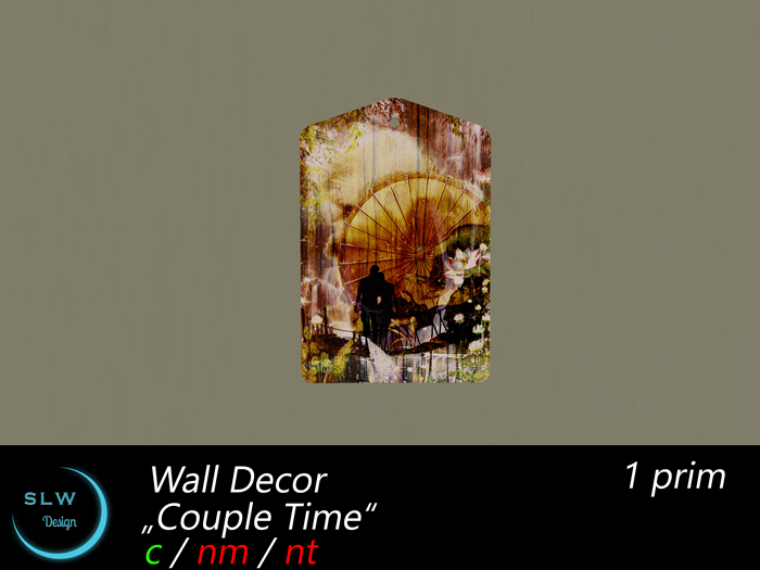 SLW Design - Wall Decor Couple Time