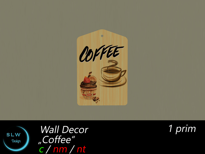 SLW Design - Wall Decor Coffee