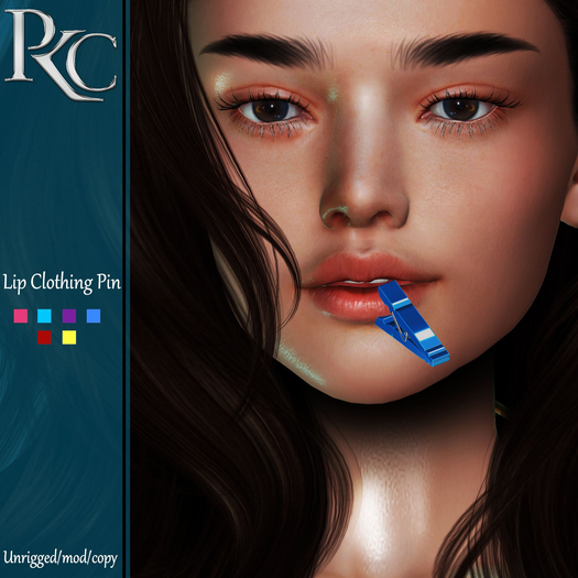 *PKC* Lip Clothing Pin