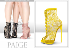 Look At Me. Paige : Heels - yellow