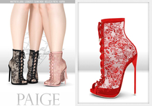 Look At Me. Paige : Heels - red