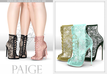 Look At Me. Paige : Heels - green pack