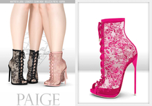 Look At Me. Paige : Heels - fuchsia
