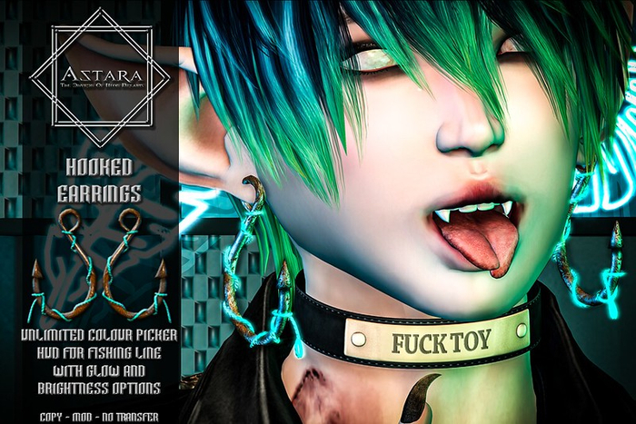 Astara - Hooked Earrings