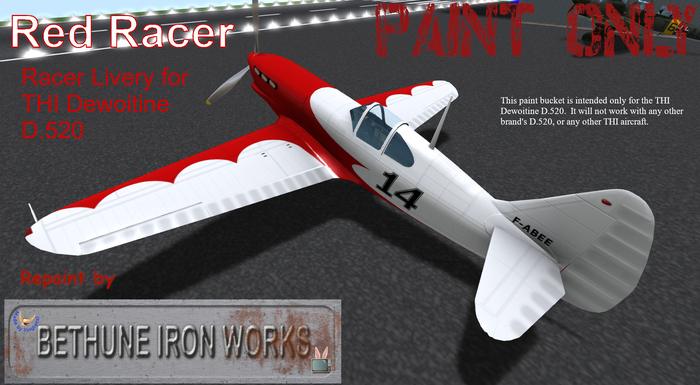 ~BIW~ D.520 Red Racer