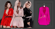 Look At Me. Paige : Dress - fuchsia