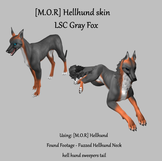 [M.O.R] hellhund : LSC gray fox mod