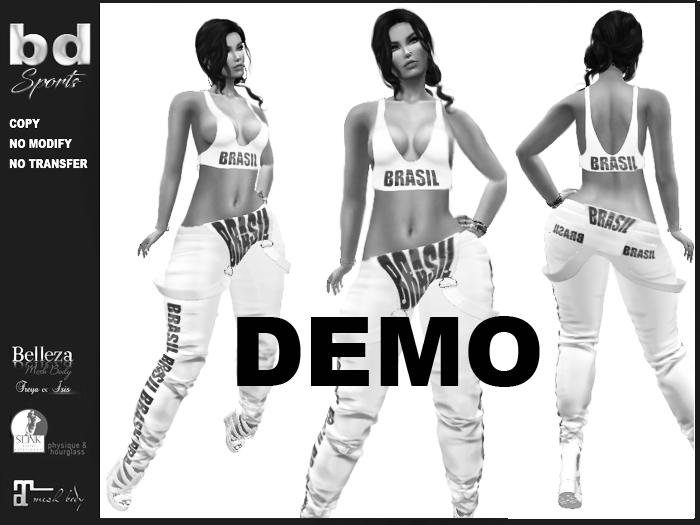 [bd] DEMO 136  OVERALLS AND TOP BRASIL  UNPACK