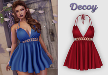 Decoy - Indira Dress: Red - Maitreya Lara + Petite, Meshbody Legacy, Inithium Kupra