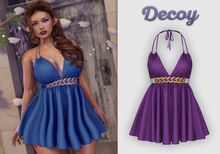 Decoy - Indira Dress: Purple - Maitreya Lara + Petite, Meshbody Legacy, Inithium Kupra