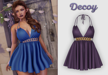 Decoy - Indira Dress: Plum - Maitreya Lara + Petite, Meshbody Legacy, Inithium Kupra