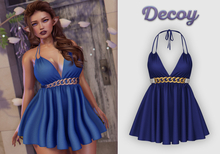 Decoy - Indira Dress: Navy - Maitreya Lara + Petite, Meshbody Legacy, Inithium Kupra