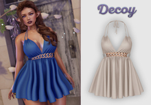 Decoy - Indira Dress: Cream - Maitreya Lara + Petite, Meshbody Legacy, Inithium Kupra