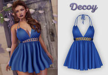 Decoy - Indira Dress: Cobalt - Maitreya Lara + Petite, Meshbody Legacy, Inithium Kupra