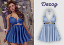Decoy - Indira Dress: Cerulean - Maitreya Lara + Petite, Meshbody Legacy, Inithium Kupra
