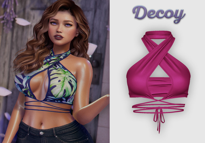Decoy - Ramona Halter: Magenta - Maitreya Lara + Petite, Meshbody Legacy, Belleza Freya, Inithium Kupra, Ebody Reborn