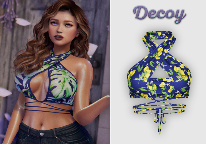 Decoy - Ramona Halter: Lemons - Maitreya Lara + Petite, Meshbody Legacy, Belleza Freya, Inithium Kupra, Ebody Reborn