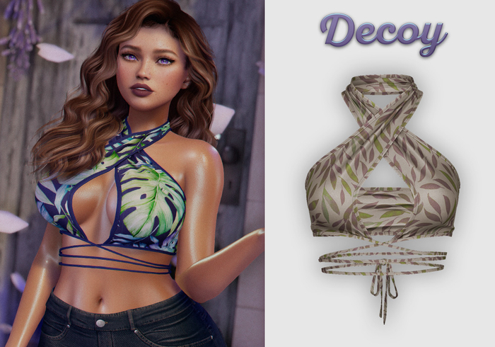 Decoy - Ramona Halter: Leaf Tan - Maitreya Lara + Petite, Meshbody Legacy, Belleza Freya, Inithium Kupra, Ebody Reborn