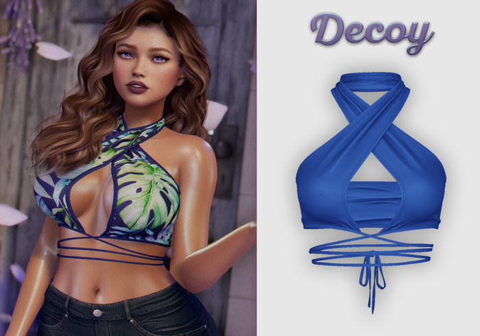 Decoy - Ramona Halter: Cobalt - Maitreya Lara + Petite, Meshbody Legacy, Belleza Freya, Inithium Kupra, Ebody Reborn