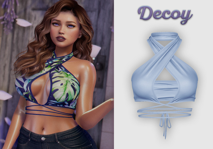Decoy - Ramona Halter: Cerulean - Maitreya Lara + Petite, Meshbody Legacy, Belleza Freya, Inithium Kupra, Ebody Reborn