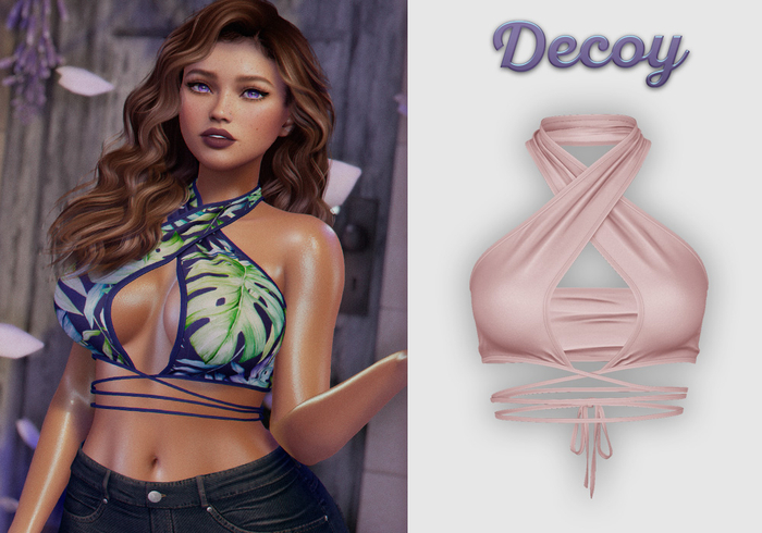 Decoy - Ramona Halter: Blush - Maitreya Lara + Petite, Meshbody Legacy, Belleza Freya, Inithium Kupra, Ebody Reborn