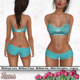 Tams - Bralet and Low Waist Shorts - Tina