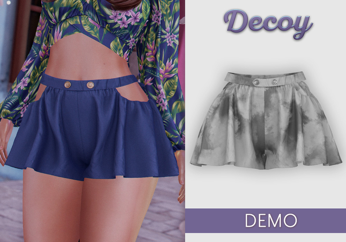 Decoy - Maggie Shorts: DEMO - Maitreya Lara, Meshbody Legacy, Belleza Freya, Inithium Kupra