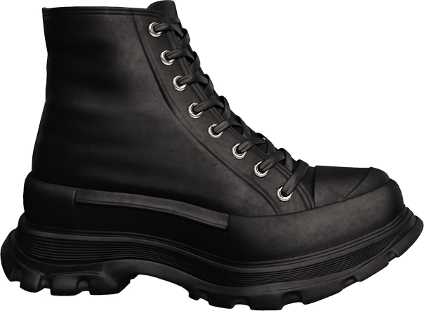 Kaiser - Tread Slick Boots Roughout Leather Leather Onyx