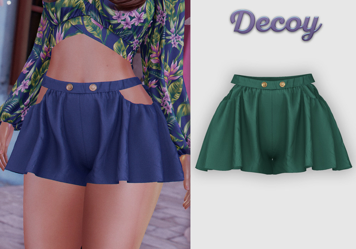 Decoy - Maggie Shorts: Moss - Maitreya Lara, Meshbody Legacy, Belleza Freya, Inithium Kupra
