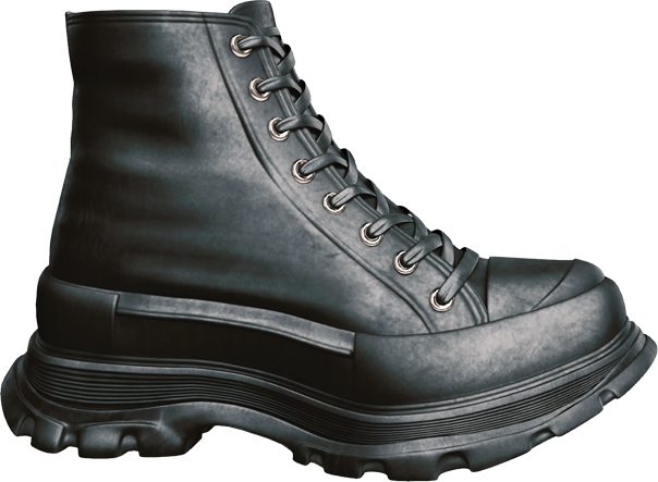 Kaiser - Tread Slick Boots Roughout Leather Steel