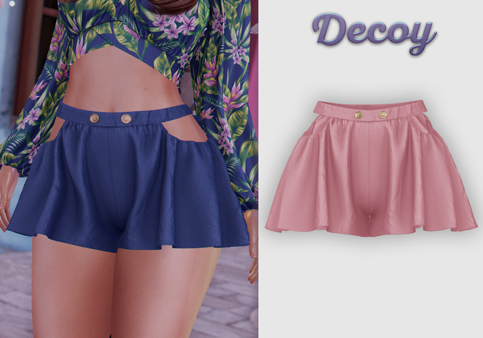 Decoy - Maggie Shorts: Bubblegum - Maitreya Lara, Meshbody Legacy, Belleza Freya, Inithium Kupra