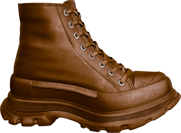 Kaiser - Tread Slick Boots Roughout Leather Tawny