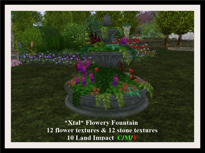 *Xtal* Flowery Fountain