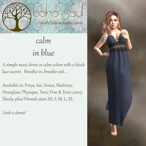 (BSB) DEMO Calm - Blue - Boho Soul