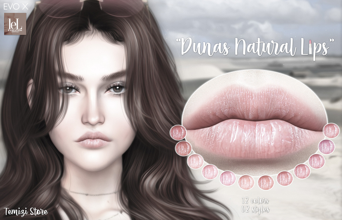 Temizi Store "Dunas Natural Lips" (LeL EVOX - Evolution) - DEMO