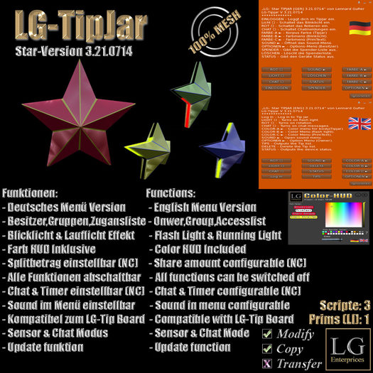 LG-Star Tipjar