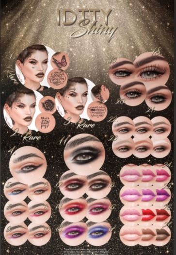 IDTTY Faces - #14 Shiny Eyeshadow