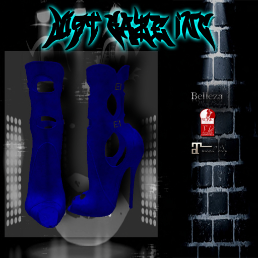 `*HVZ*` Halo Peep Toe- Gaz3 Blu3