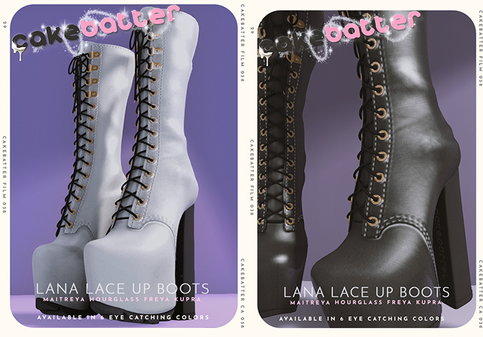 cakebatter / lana boots / noir / ADD ME