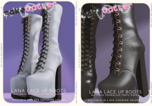cakebatter / lana boots / noir / ADD ME