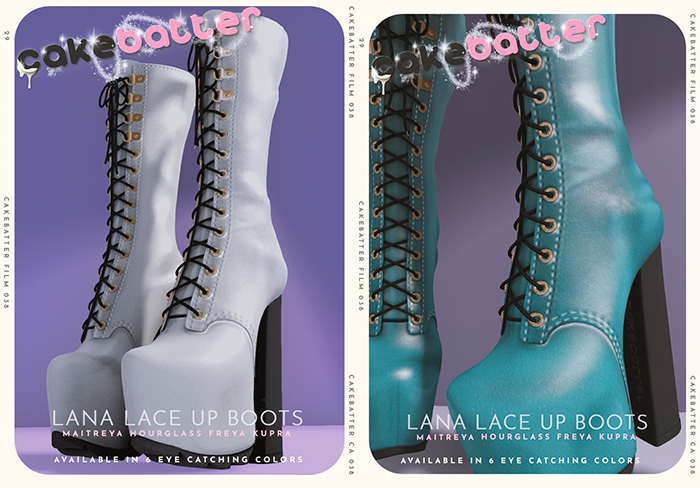 cakebatter / lana boots / funfetti / ADD ME