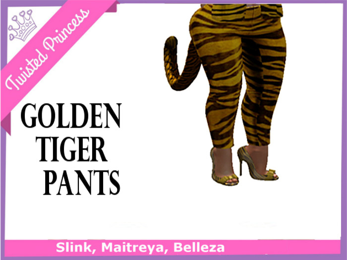TP- Golden Tiger  Pants 
