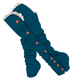 The Annex - Ripley Leg Warmer Spats - Blue 